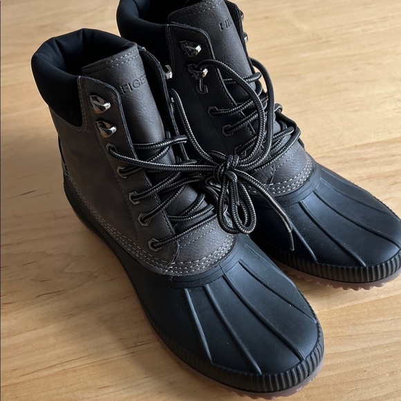 Tommy Hilfiger Men\'s Boots in Black and Gray main image 5